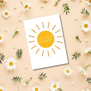 Greeting Card - Make Me Happy