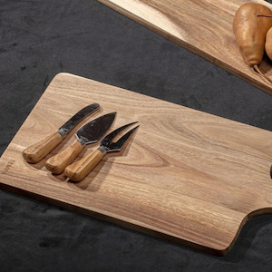 The Ladelle Collection: Fromagerie Short Rectangle 4pc Cheese Set