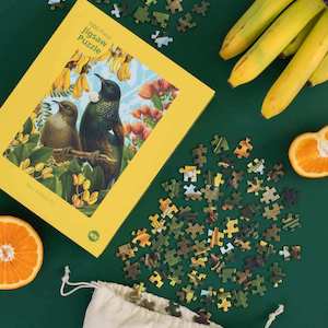 Puzzles: Botanical Tui Jigsaw Puzzle