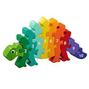 Puzzles: Number Dinosaur Puzzle