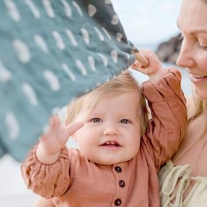 O B Designs: Security Blanket - Ocean Shell