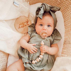 O B Designs: Eco-Friendly Dummy Chain - Blush Pink