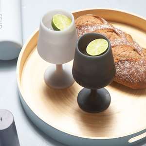 Swepp Silicone Unbreakable Wine Glasses - Smoke + Storm