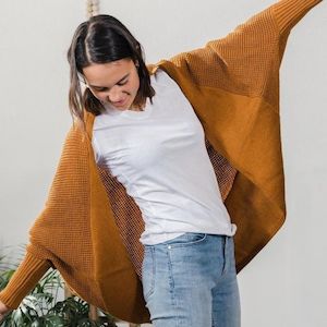 Hello Friday: Hello Friday The Cocoon Knit - Spice
