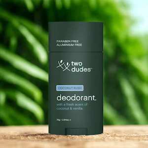 Two Dudes Deodorant Coconut Rush