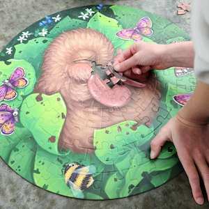 Kiwi Dreams 100 Piece Round Puzzle