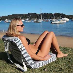 Couples: SunnyLife Take Anywhere Folding Chair Resort Stripe
