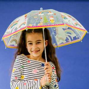 Rainbow Fairy - Transparent Colour Changing Umbrella