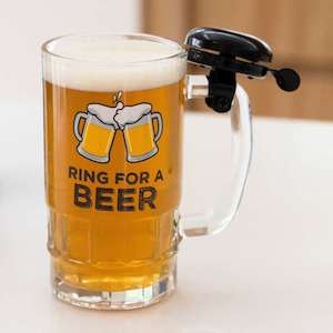 Beer Glass With Bell