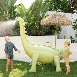 Camping Recreation: SunnyLife Dino Giant Sprinkler Into the Wild Khaki