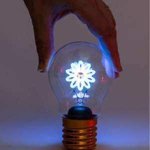 Lightbulb Lamp Daisy