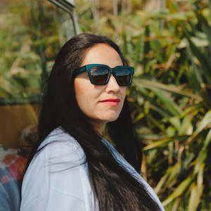 Moana Road Sunglasses - Cilla Black Green #3764