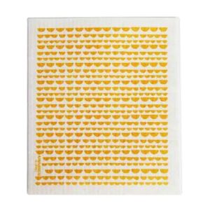 Dish Cloth Yellow Moon