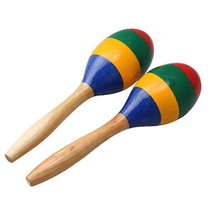 Black Friday Cyber Sale: Colourful Wooden Maracas