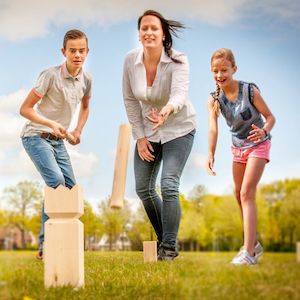 Black Friday Cyber Sale: Wooden Outdoor Game Kubb