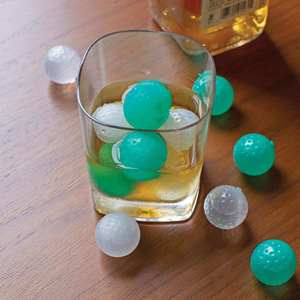 Golf Ball Ice Cubes