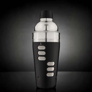 Couples: Tempa Aurora Recipe Cocktail Shaker - Matte Black