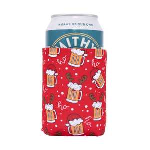 Christmas Beer Stubby Cooler