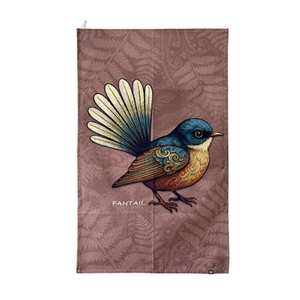 NZ Tea Towel - Nest Fantail