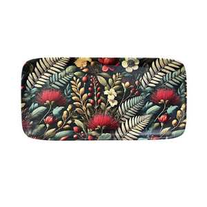 NZ Bamboo Tray - Pohutukawa Tapestry