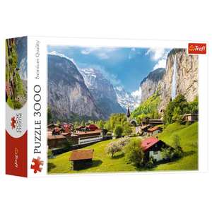 Games Toys Puzzles: Trefl "3000" Puzzle - Lauterbrunnen, Switzerland