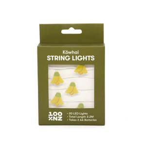Home Decor: Kowhai LED String Of Lights