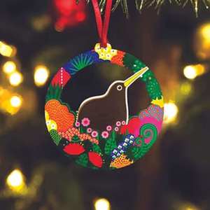 Designed: Wooden Xmas Decoration Set - JOY