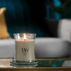 Medium WoodWick Scented Soy Candle - Fireside