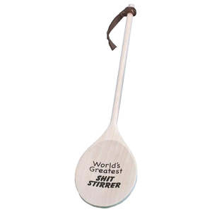 X-Large Wooden Spoon - World's Greatest Shit Stirrer