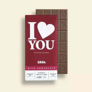Under 15 Gifts: 'I Love You' - Milk Chocolate Gift Bar