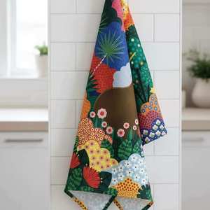 Home Decor: DBL Tea Towel - Kiwi Woodland
