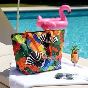 DBL Beach & Cooler Bag - Fantail Paradise
