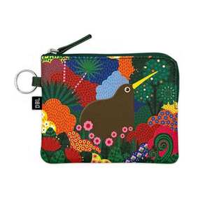 Bags Wallets: DBL Coin Purse - Kiwi Woodland