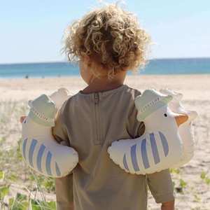 SunnyLife Inflatable Arm Bands Sid The Seagull Blue