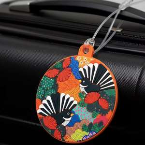 DBL Bag Tag - Fantail Paradise