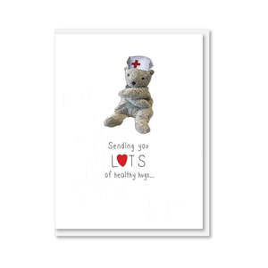NZ MADE Greeting Card - Healthy Hugs