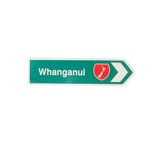 NZ Road Sign Magnet - Whanganui