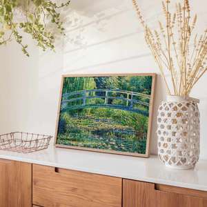 1000pc Bridge Over a Pond of Water Lilies
