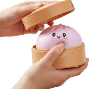 Mystery Squishy Dumpling Bun - Solid Colour