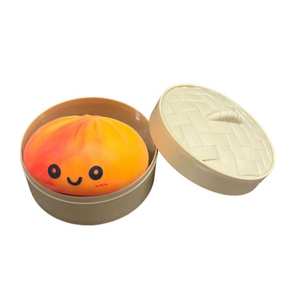 Mystery Squishy Dumpling Bun - Rainbow