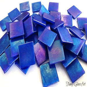 Products: Iridescent Lapis 20x20 FUNKY GLASS ART