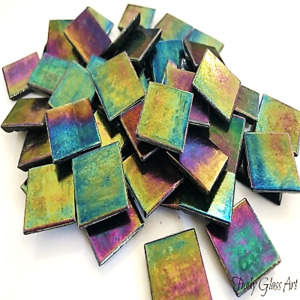Products: Iridescent Blackberry 20x20 FUNKY GLASS ART