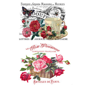 Mixed Transfer 6 FUNKY GLASS ART