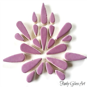 Ceramic Teardrops - Purple 100gms FUNKY GLASS ART