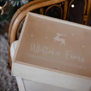 Christmas: Christmas Decoration Keepsake boxes (2 styles)