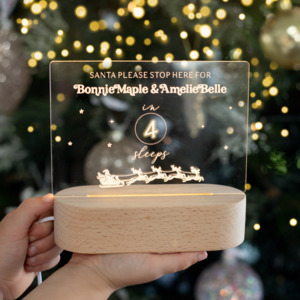 Christmas Countdown Night light