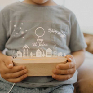 Scandinavian Houses Countdown Night light