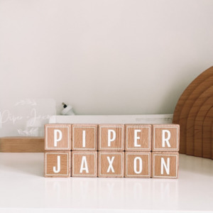 Vinyl Letter blocks