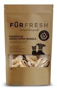 Healthy Dog Treats: FurFresh Premium NZ Green Lipped Mussels Freeze Dried 48g