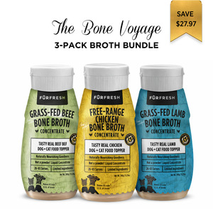All: FurFresh 3-Pack Bone Broth Concentrates | The Bone Voyage